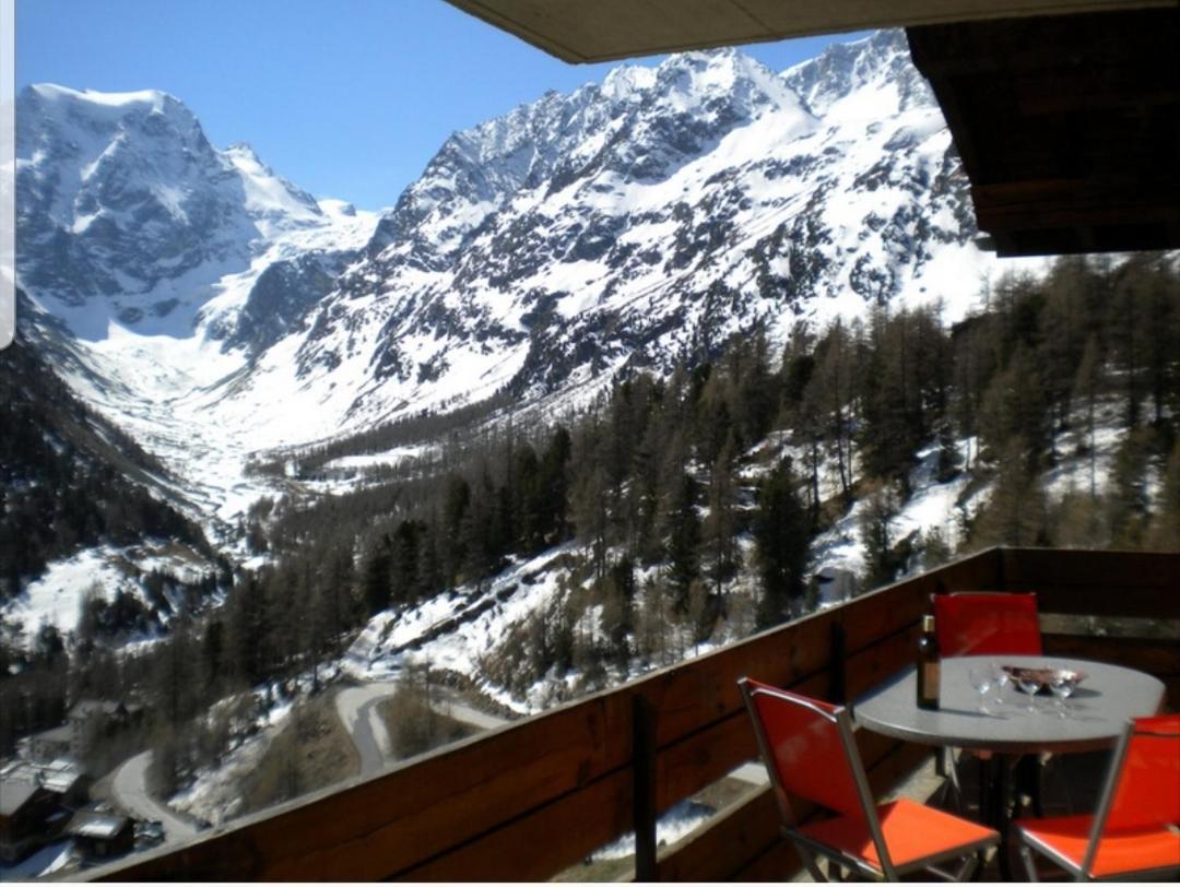 Le Panorama - Appartement 54 A Arolla Face Aux Montagnes A 150M Des Pistes エヴォレーヌ エクステリア 写真