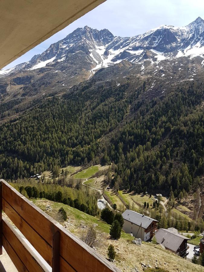 Le Panorama - Appartement 54 A Arolla Face Aux Montagnes A 150M Des Pistes エヴォレーヌ エクステリア 写真