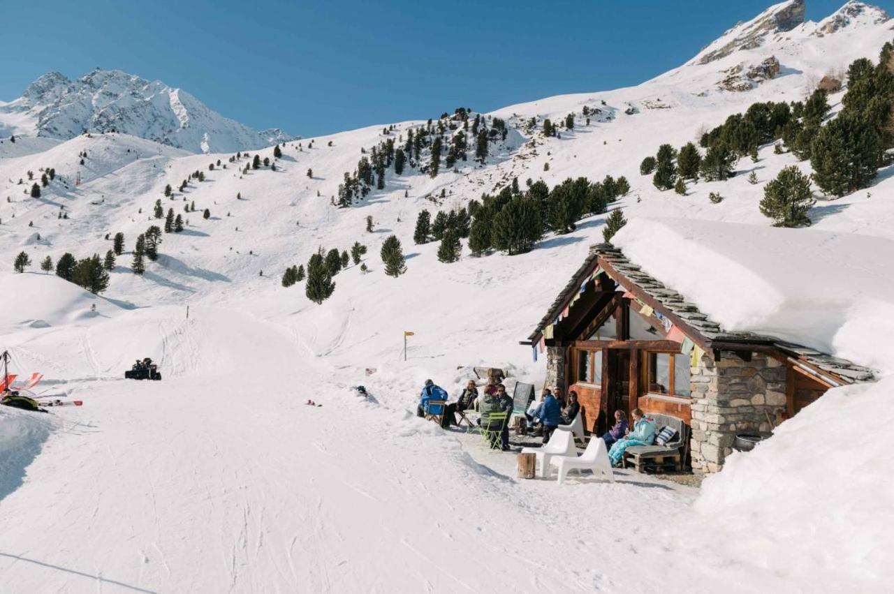 Le Panorama - Appartement 54 A Arolla Face Aux Montagnes A 150M Des Pistes エヴォレーヌ エクステリア 写真